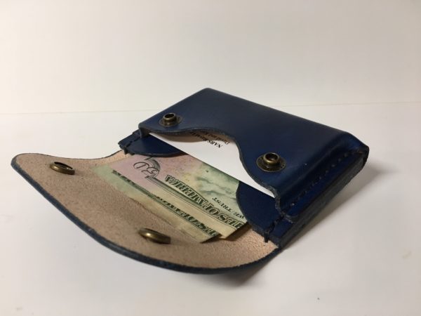 Blue Journeyman Wallet